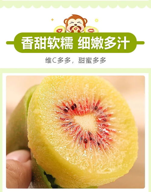 四川紅心獼猴桃 產地直供，新鮮水果，專屬特色上頂的保鮮體驗